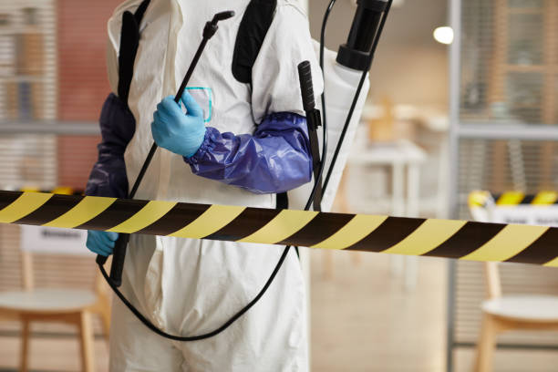 Professional Biohazard technician working in Arlington, TX